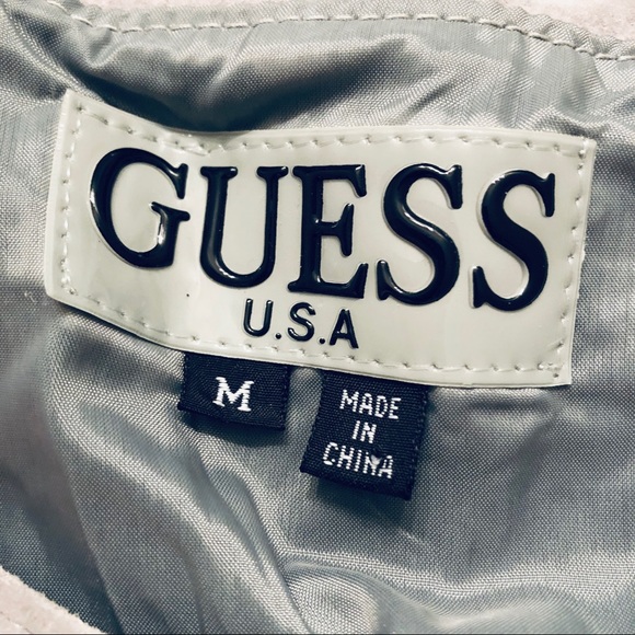 Guess USA Gray Leather Fitted Dress - Picture 4 of 4